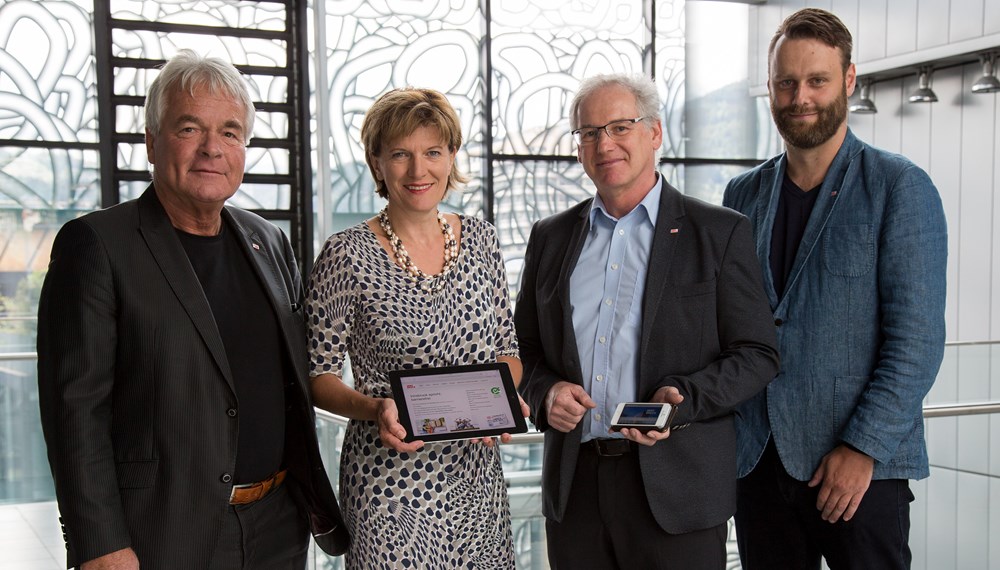 © IKM/Lercher Präsentation der neuen Innsbrucker Homepage in Leichter Sprache